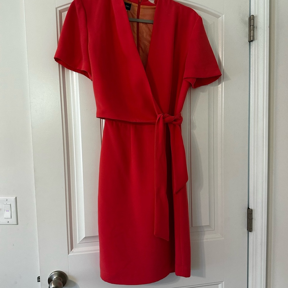 Donna Morgan Vibrant Red Mini Dress